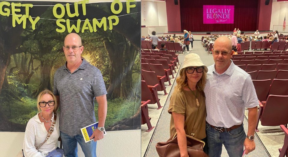 The Tierney's attending plays