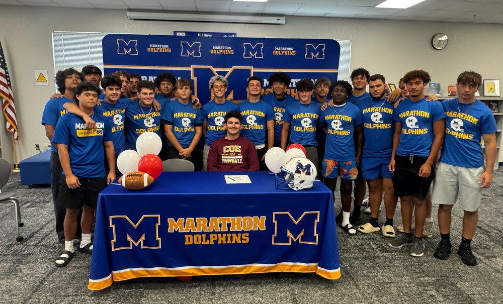 christopher paul with marathon football team