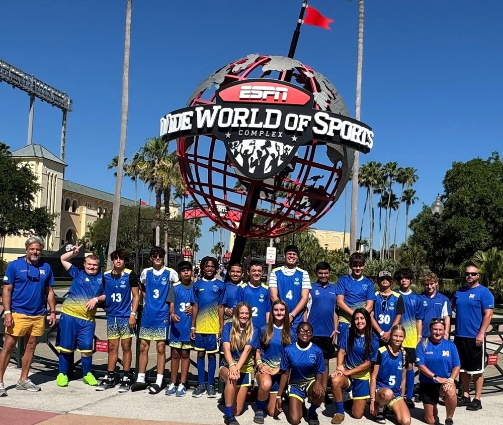 Special Olympics group at Universal Studios