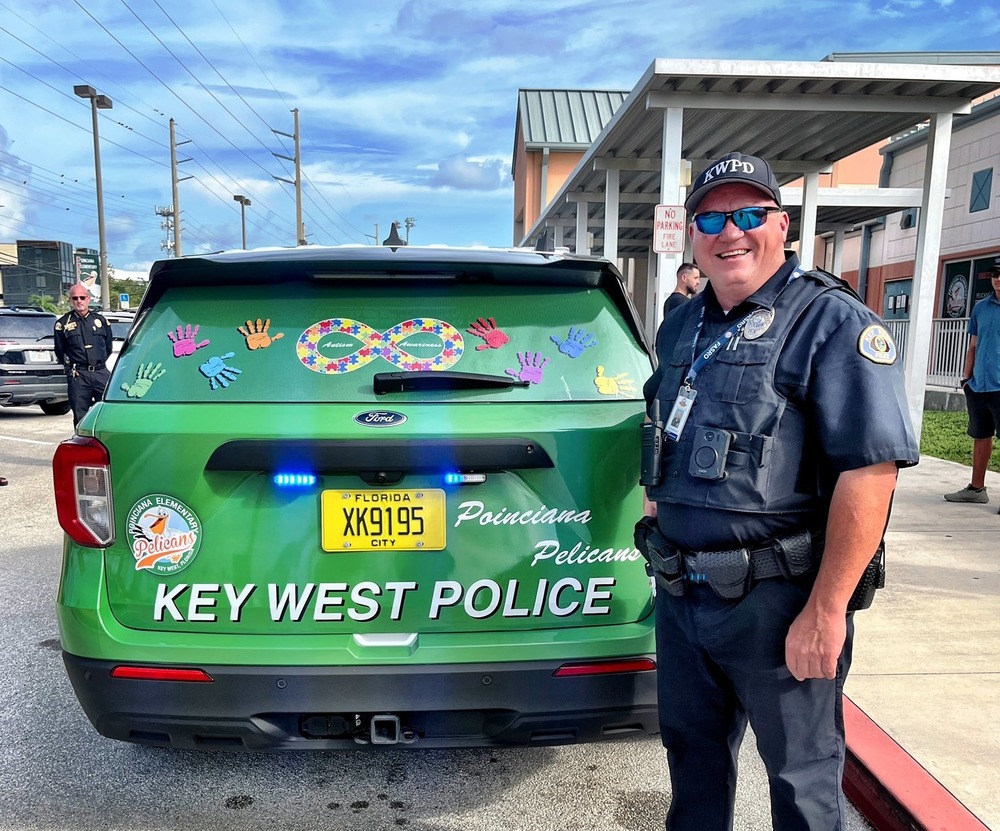 Beerbower with his vehicle
