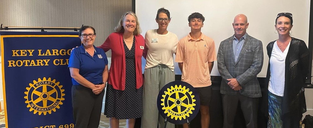 Speaking to Key Largo Rotary