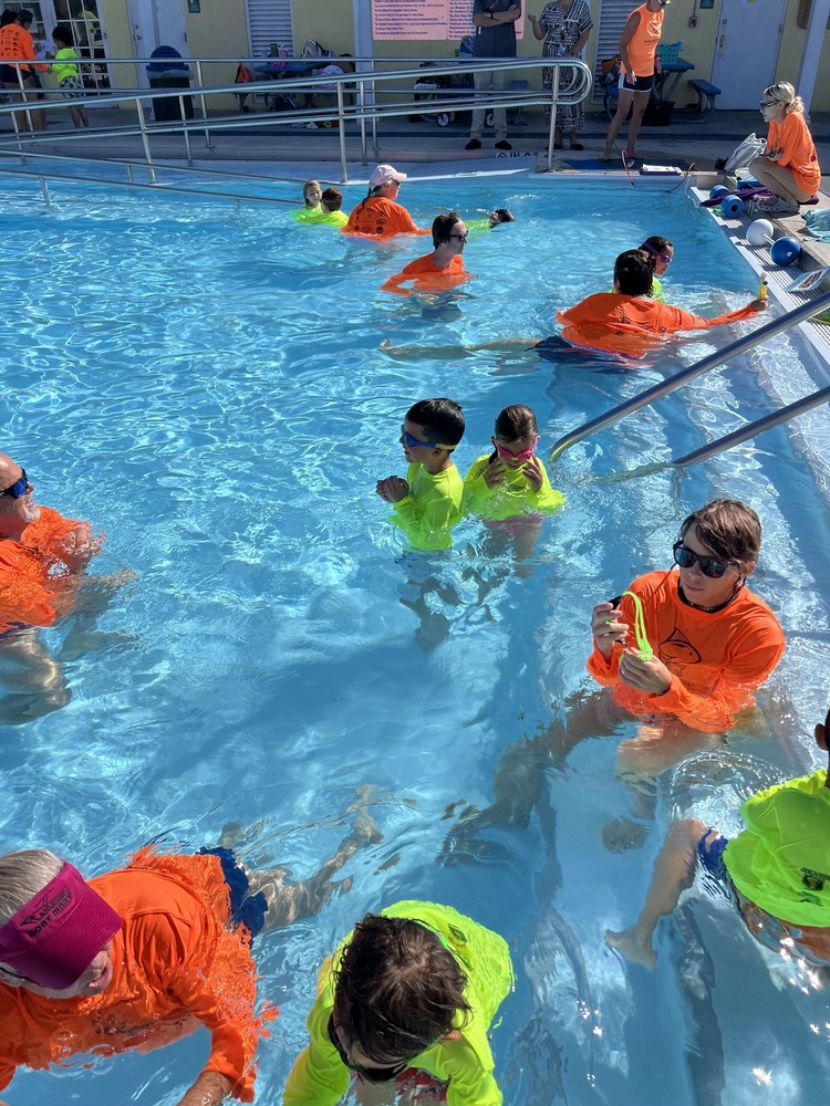 learning to swim