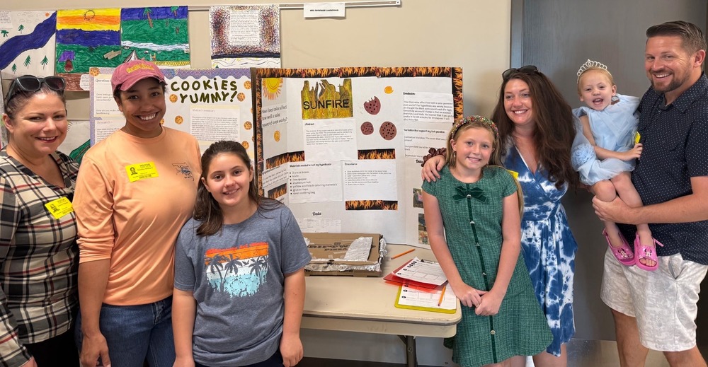 STEM Fair participants