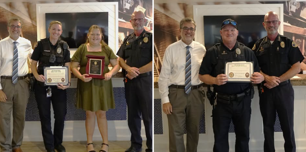 Two receiving life Saving awards