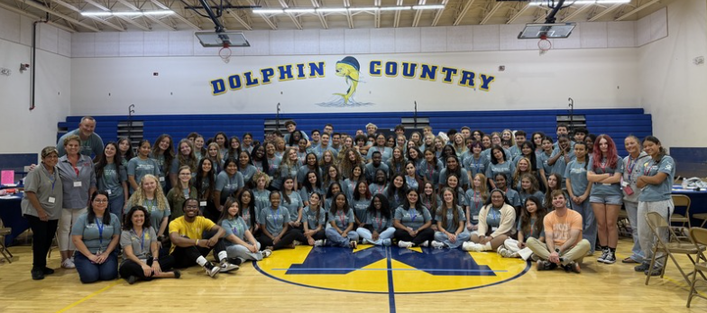 Champions for Change students and teachers