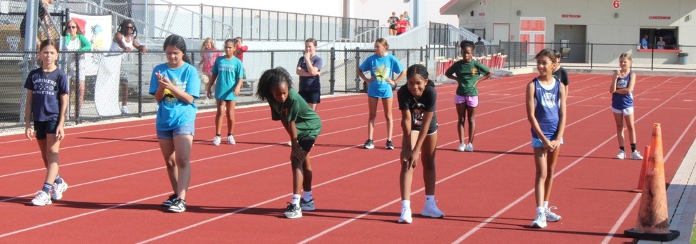 Girls' in Track meet