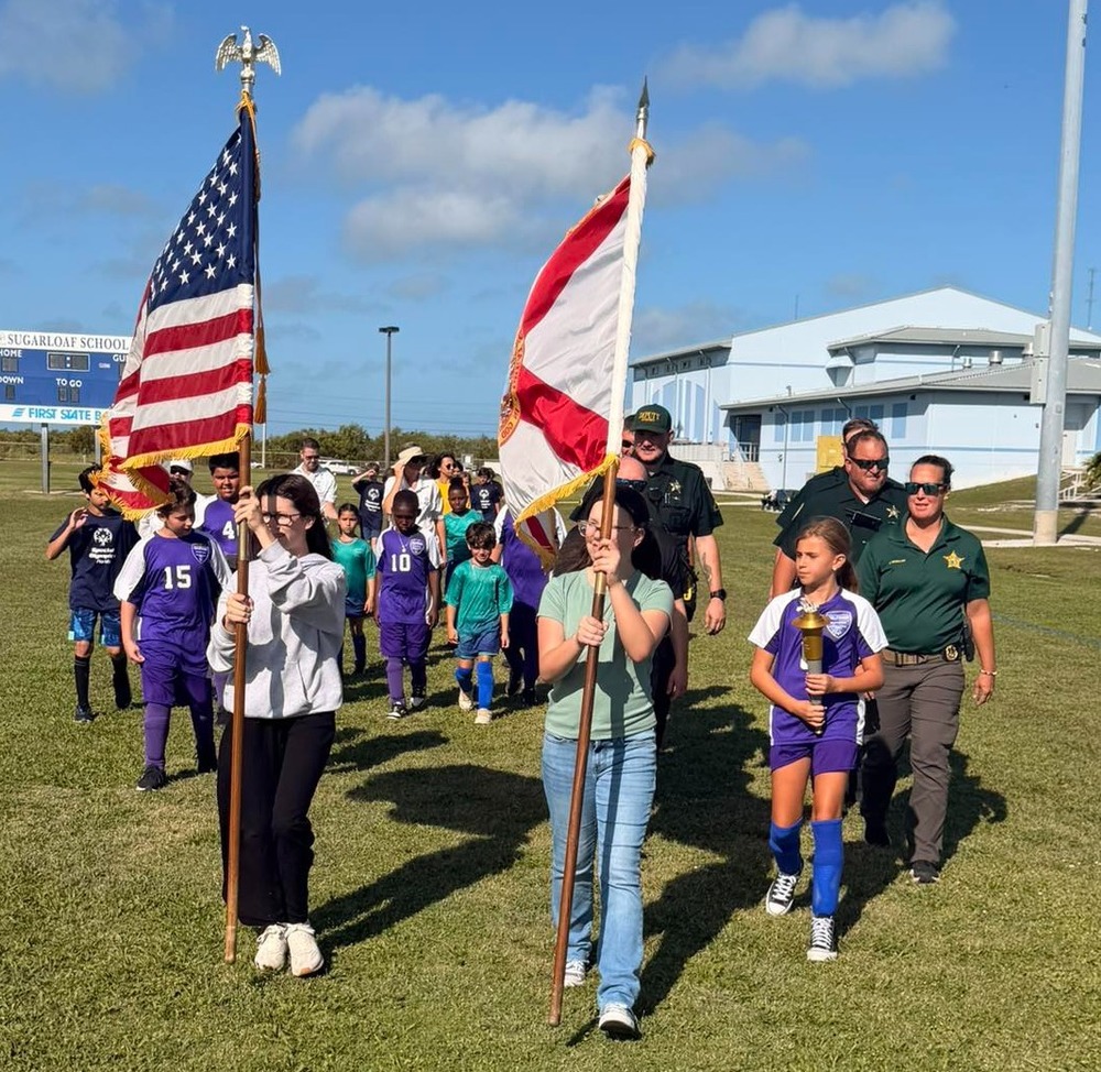 Special Olympics ceremony