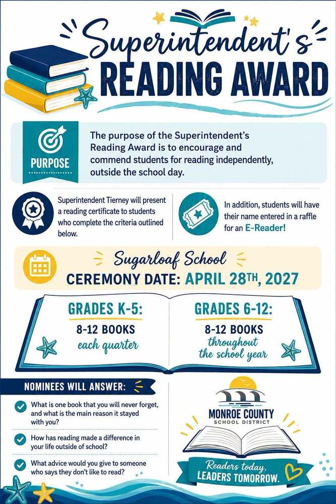 Superintendent's Reading Award