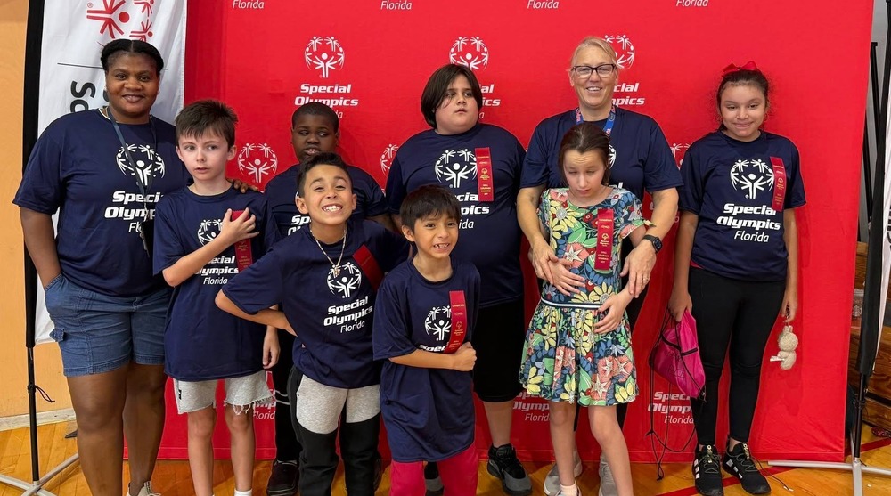 Special Olympics Cornhole Team