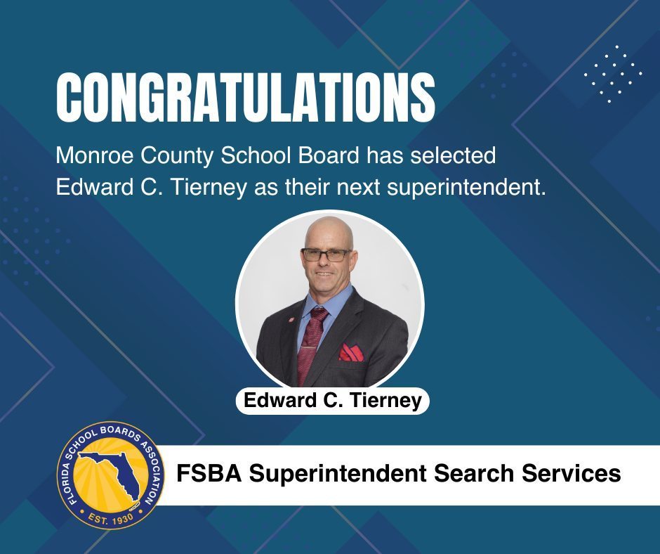 Edward Tierney will be new school superintendent