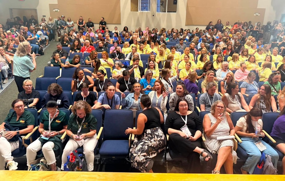 Crowd at Professional Learning Day