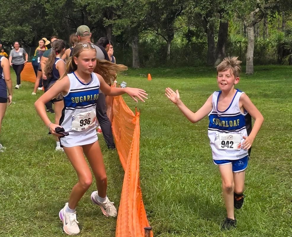 Two runners