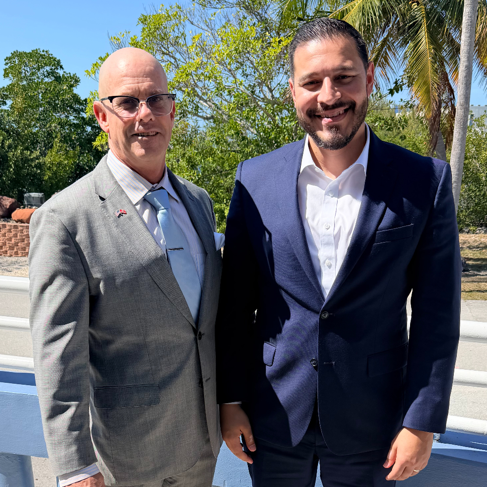 Superintendent Tierney with FLDOE Commissioner