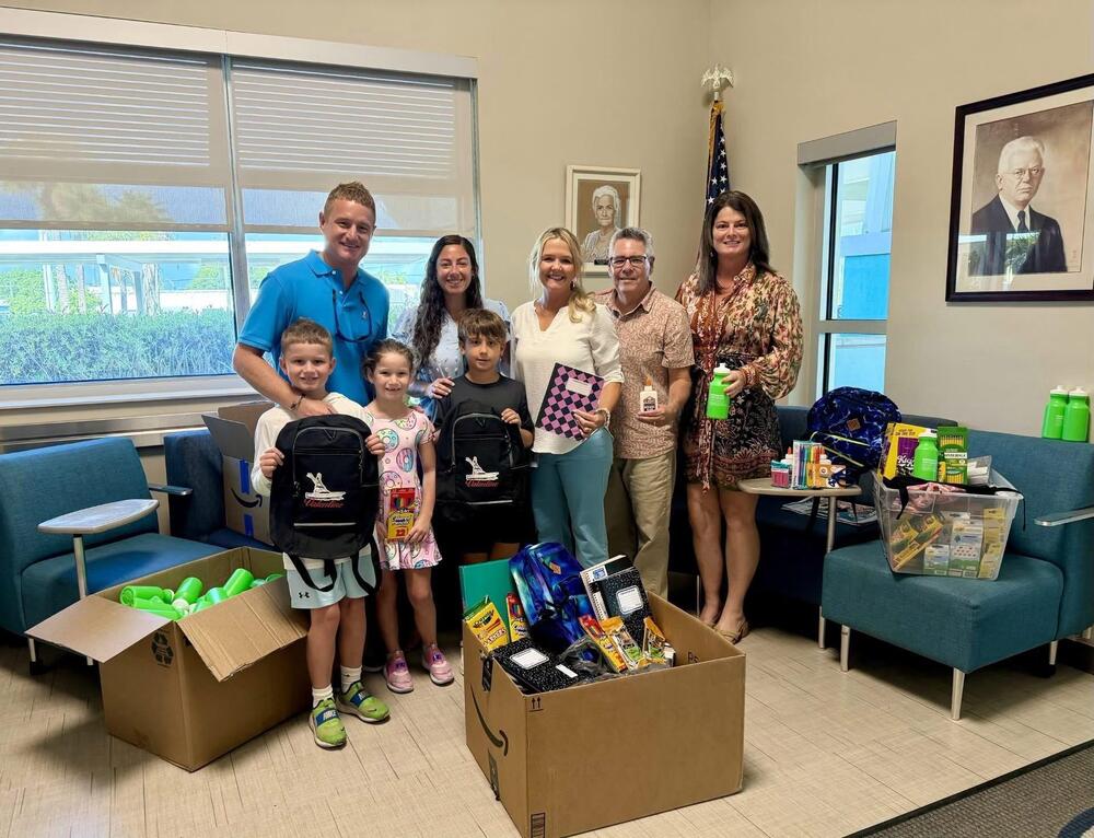 School Supply Donation from Berkshire Hathaway