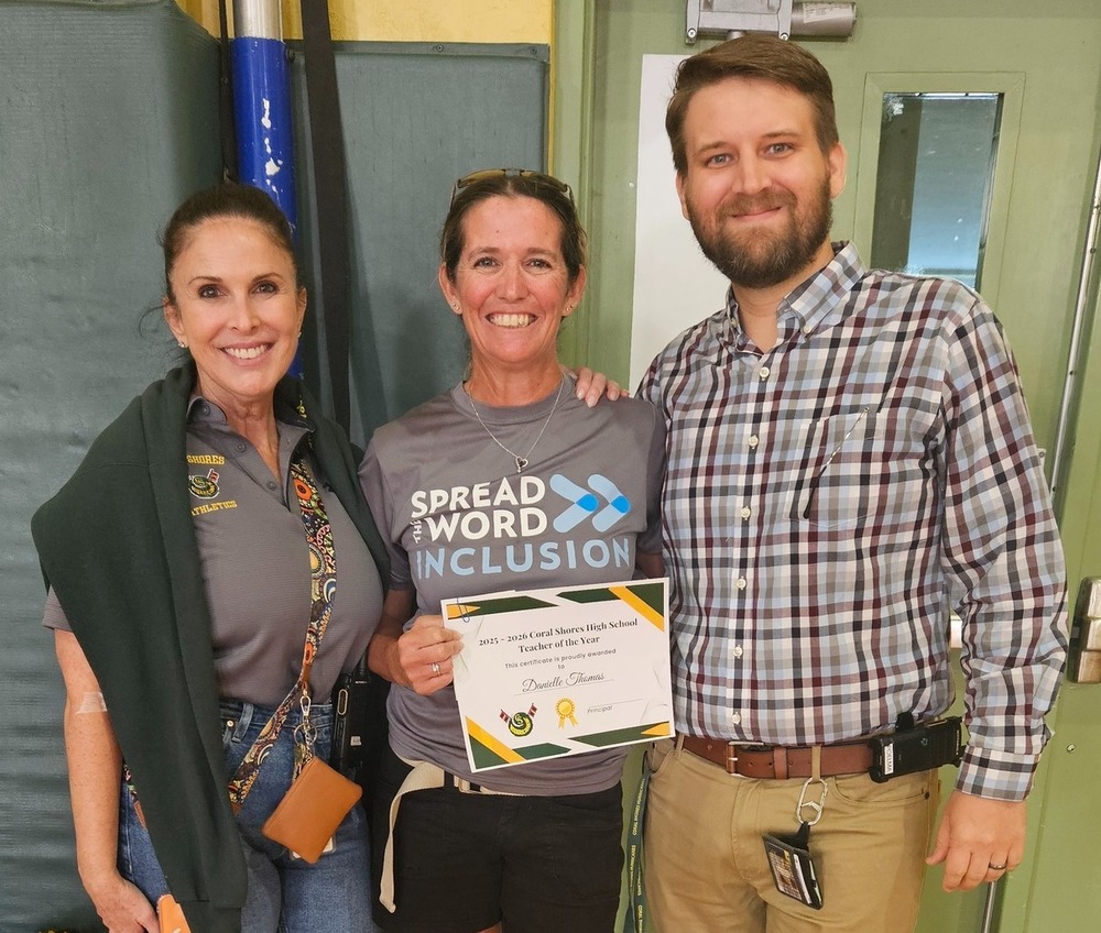 CSHS Teacher of the Year