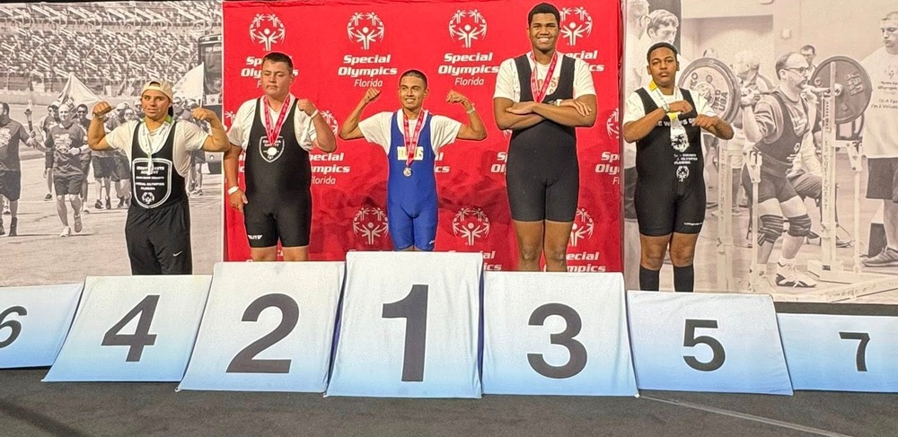 Power lifters win gold