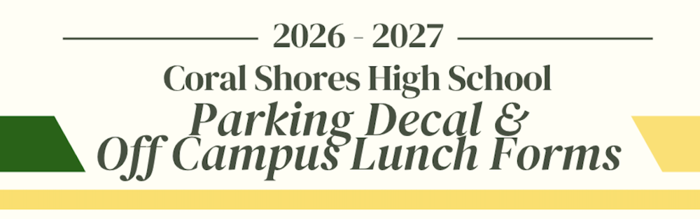 Parking Decal