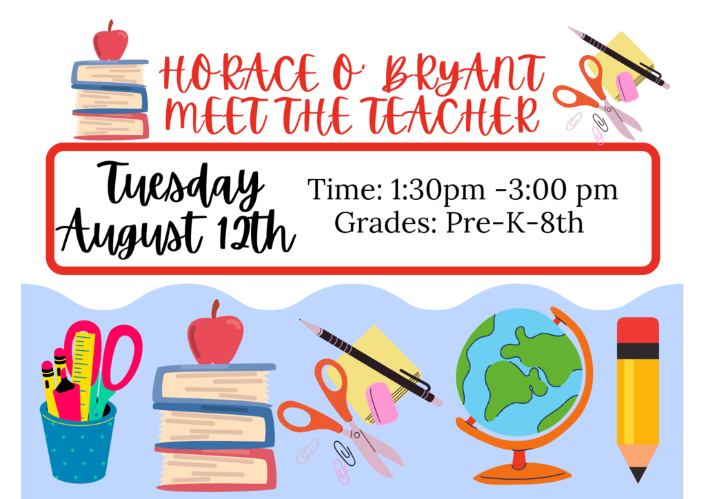 Meet the Teacher August 12th