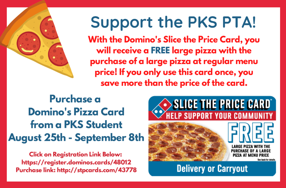 Domino's Pizza fundraiser