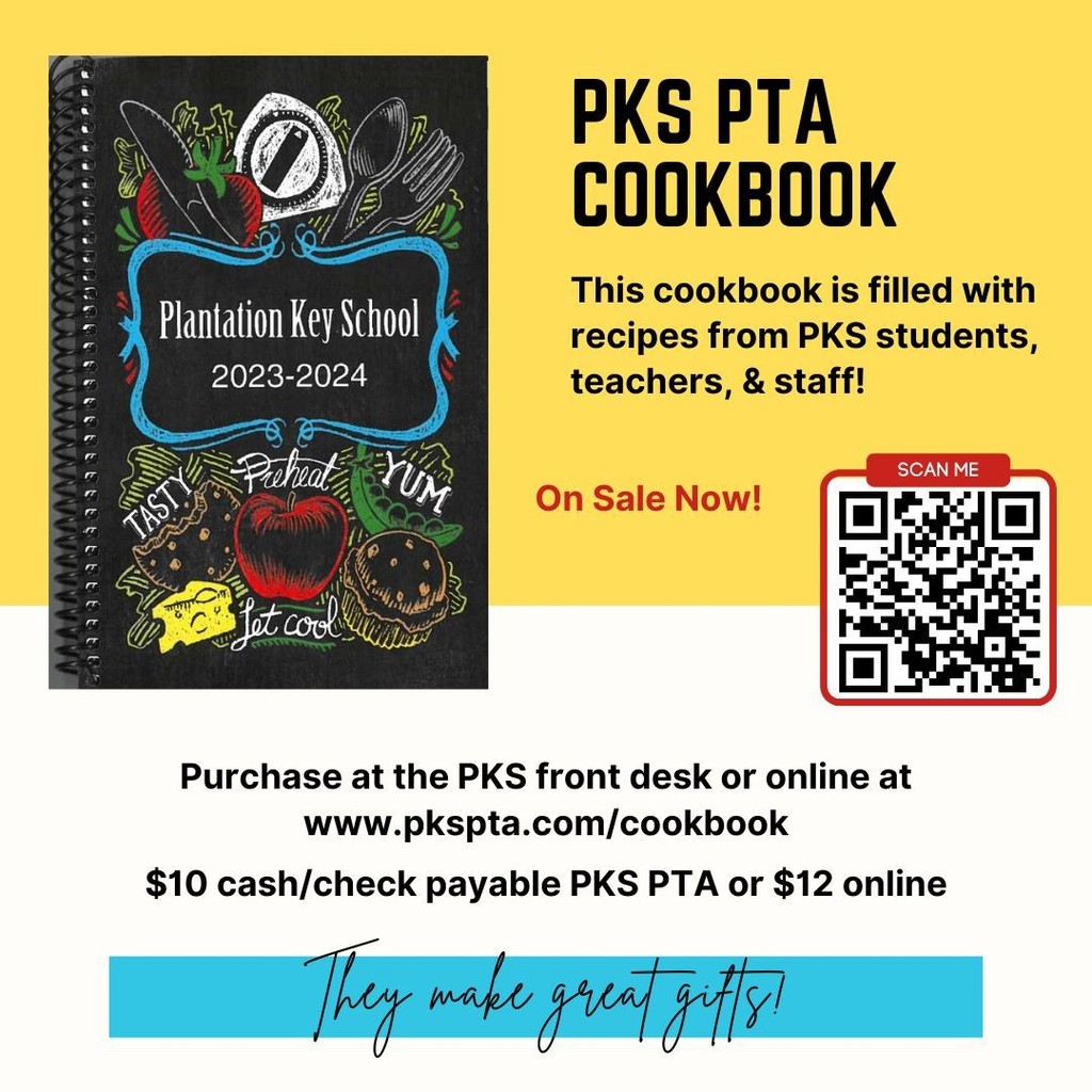 PKS PTA Cookbook on sale