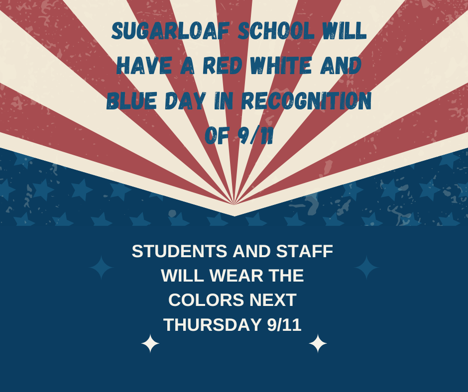 Red, White and Blue Day 9/11