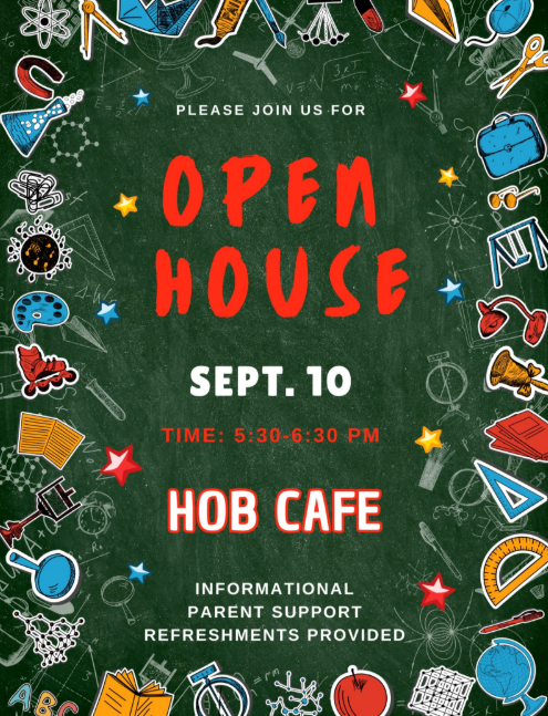 Open House flyer