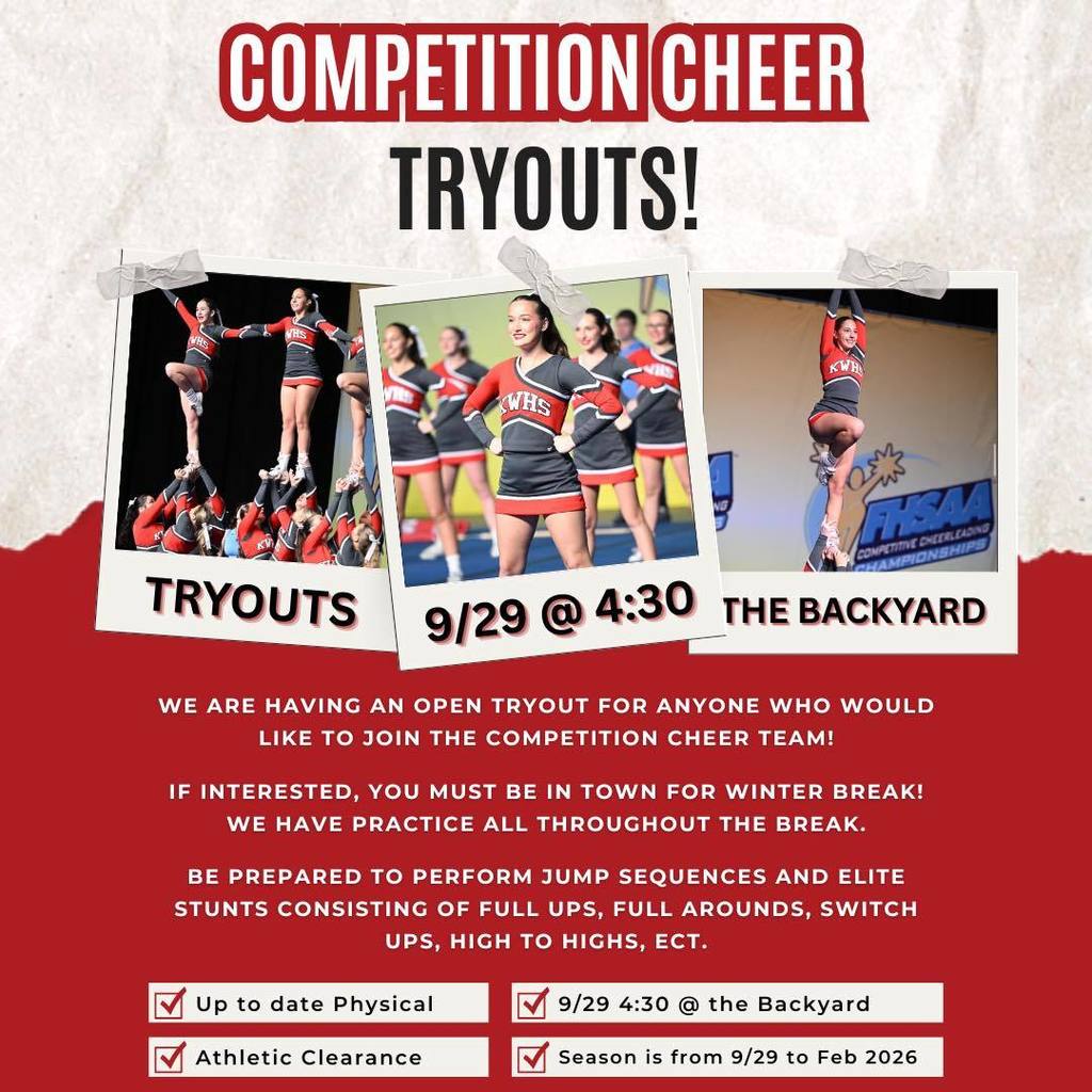 Cheer Tryouts