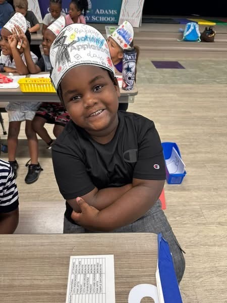 Johnny Appleseed Hats by Kindergarten. 