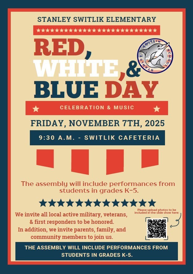 November 7th is Red White and Blue Day