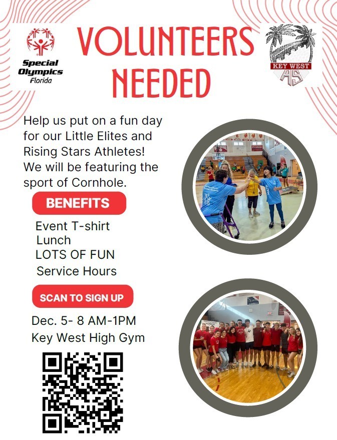 Volunteers needed for special olympics