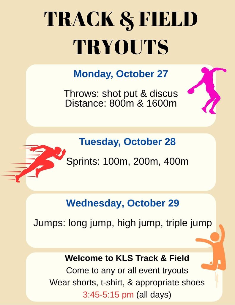 Track and Field Tryouts