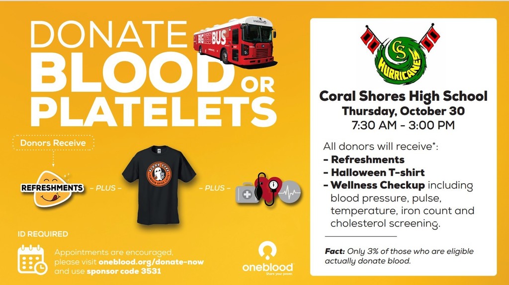 Blood Drive Info