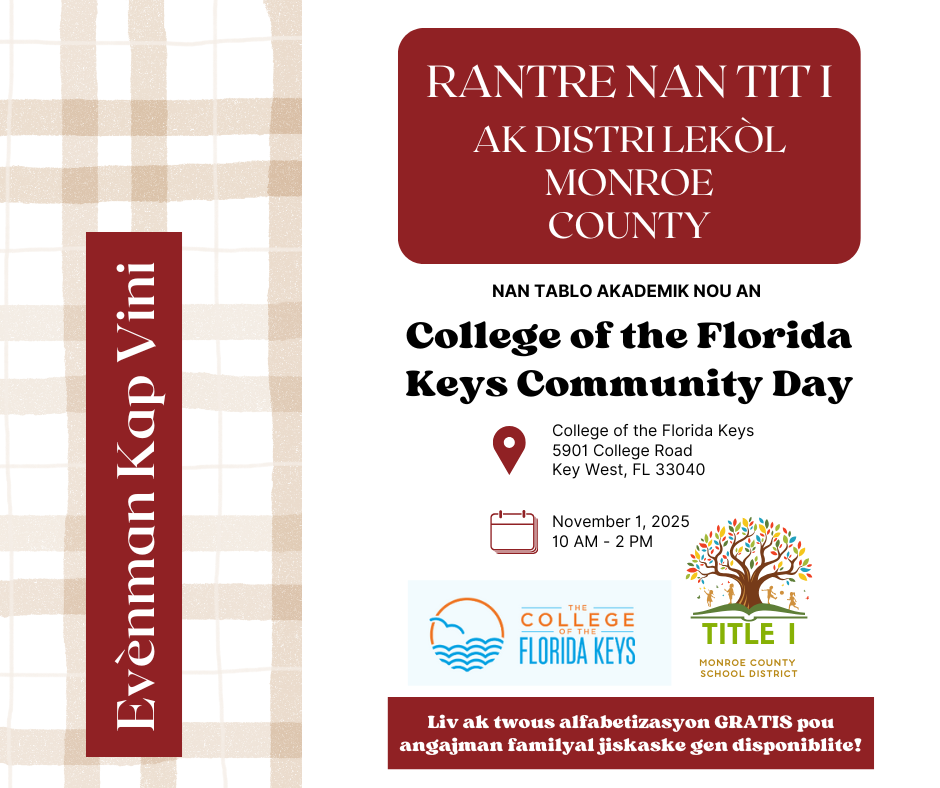 College of the Florida Keys Community Day - Haitian / Creole