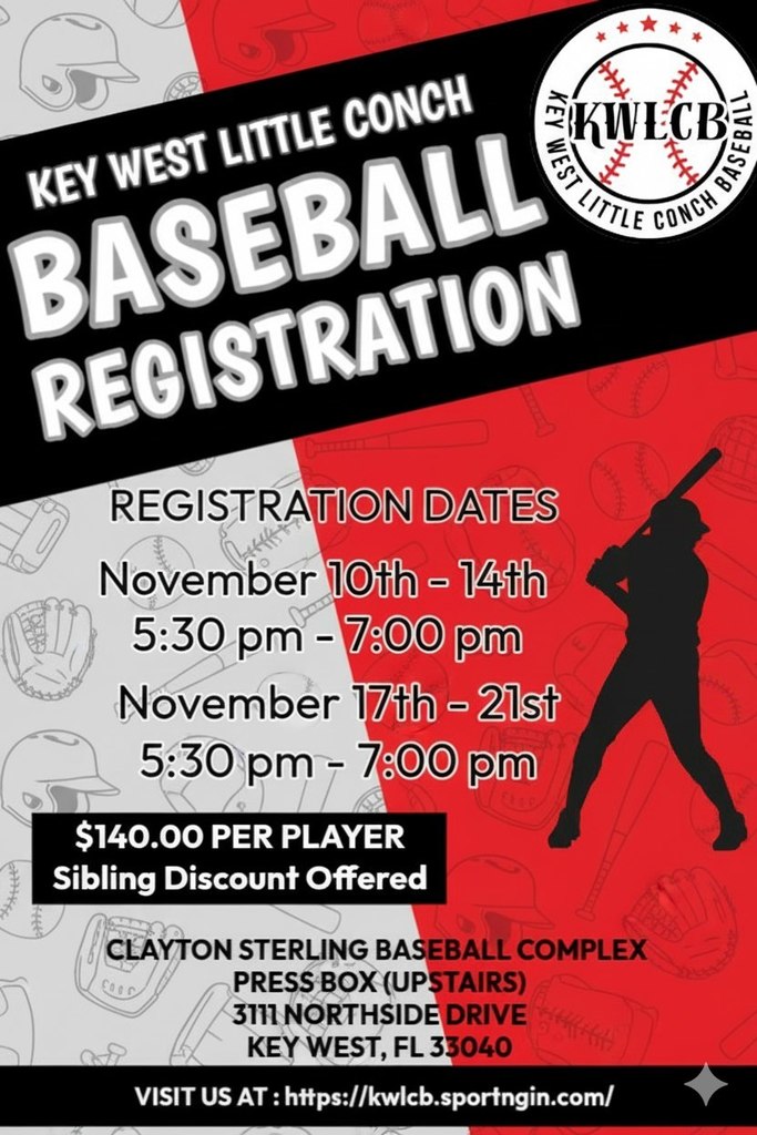 Little Conch Baseball registration