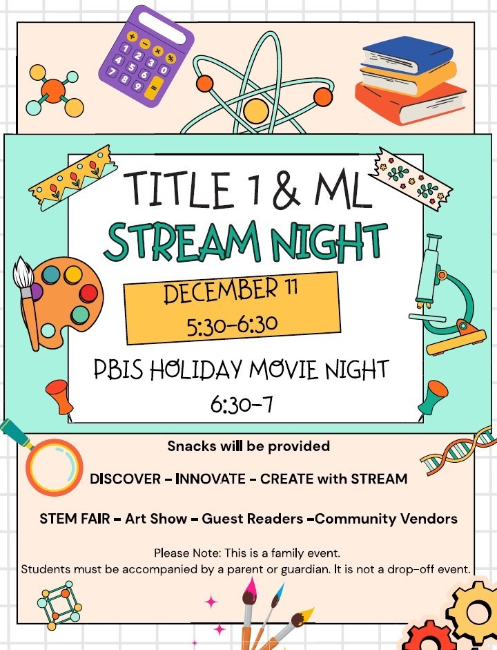 Title 1 and ML Stream night event