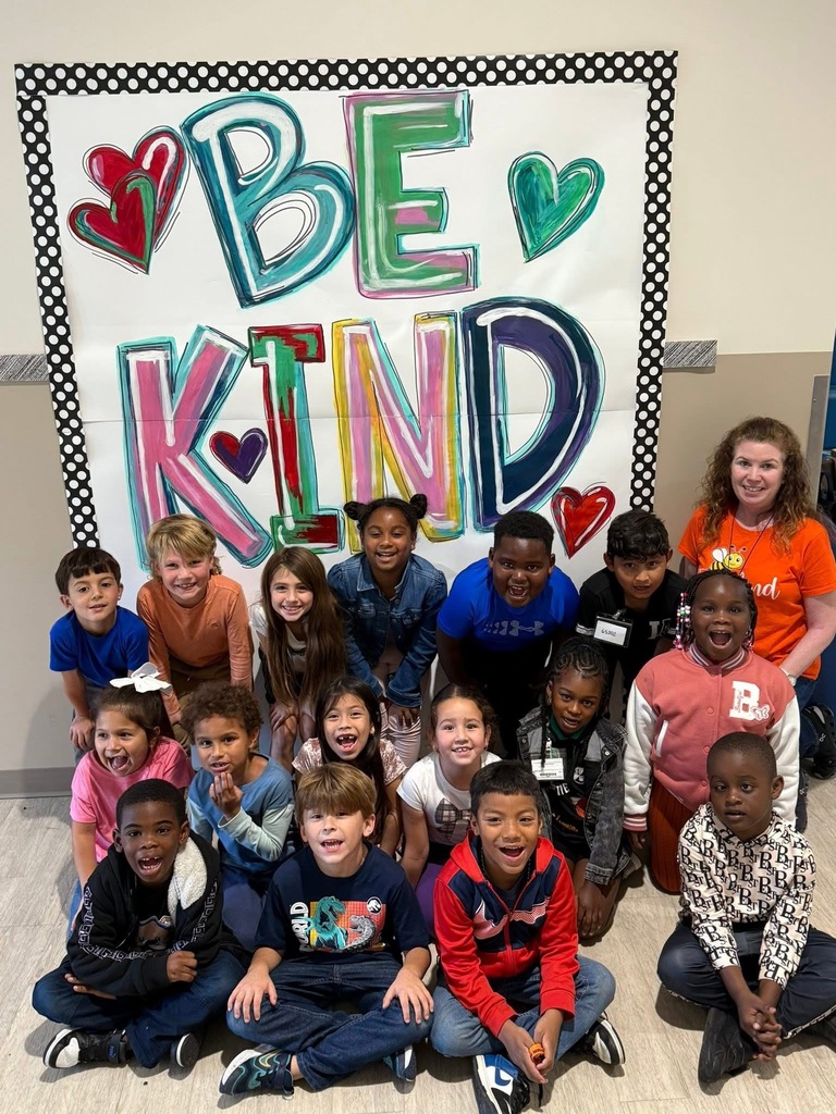Mrs. Patrias's class celebrates World Kindness Day