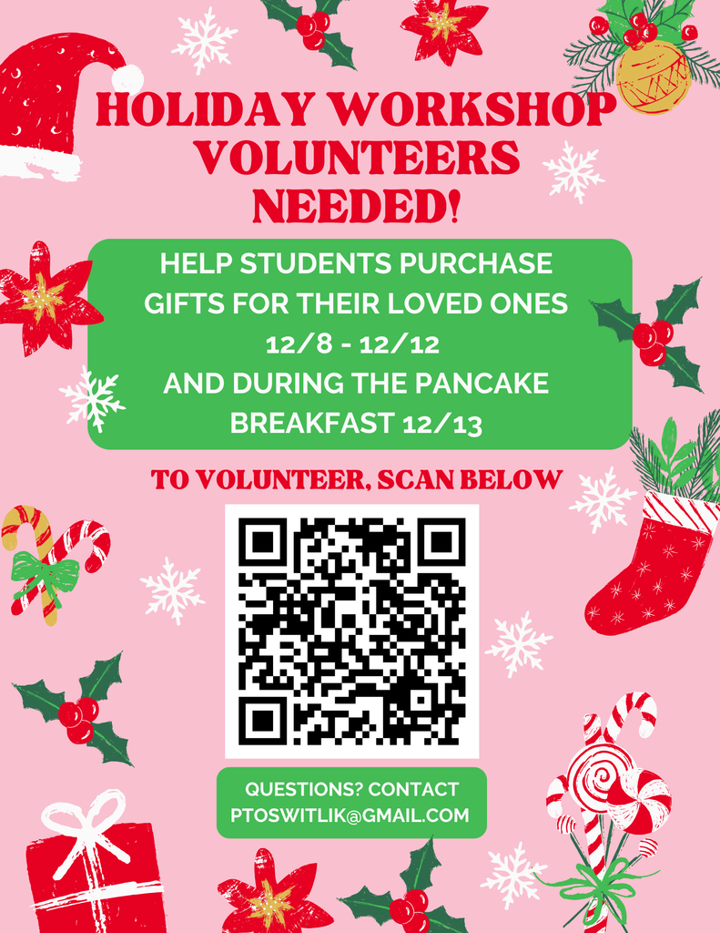 Holiday Workshop Flyer PTO