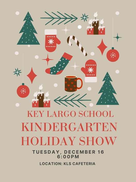 Key Largo School Kindergarten Holiday Show
