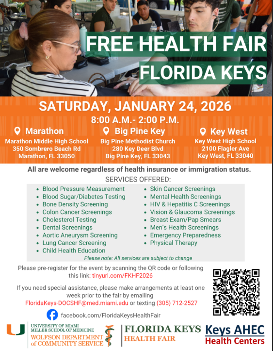 Health fairs in English