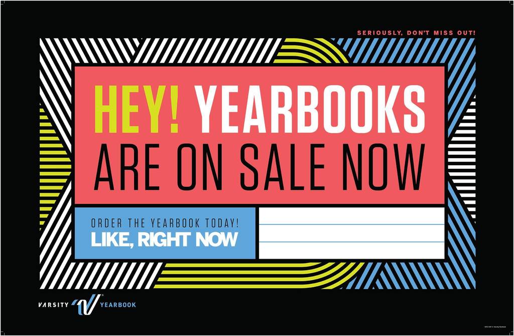 Yearbooks on sale