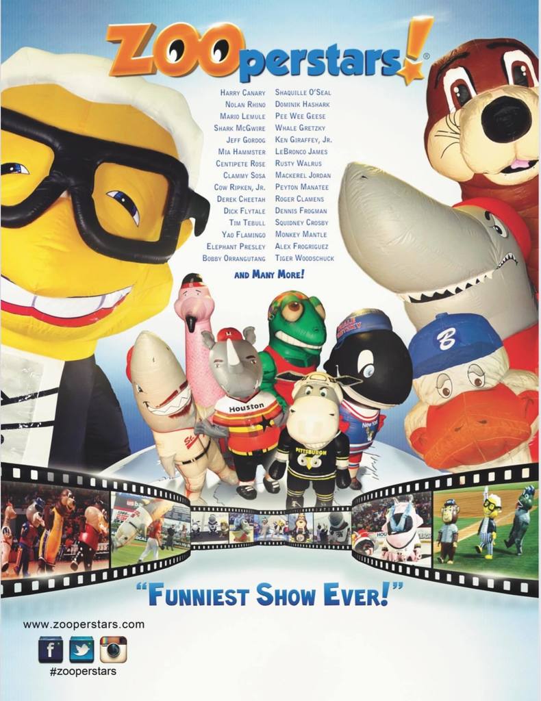 Zooperstars show