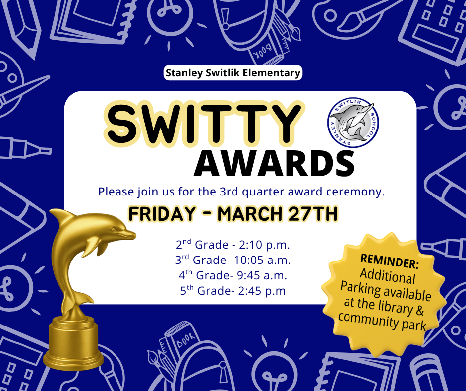 Switty Awards 3rd Quarter Flyer