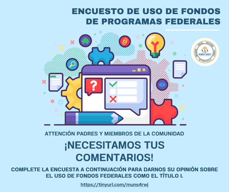 Use of Federal Funds Survey Spanish