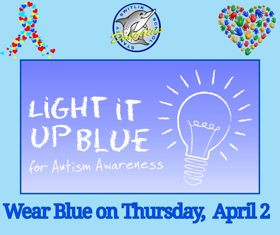 Autism Awareness Flyer Wear Blue