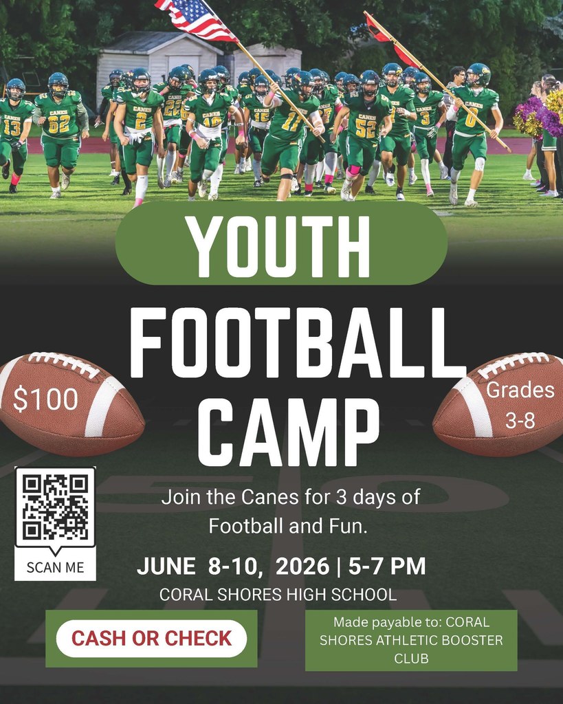 Youth Football Camp at CSHS in June