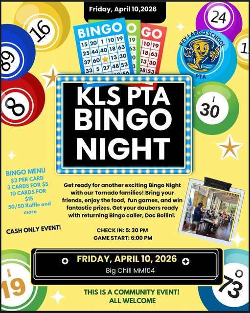 KLS Bingo night