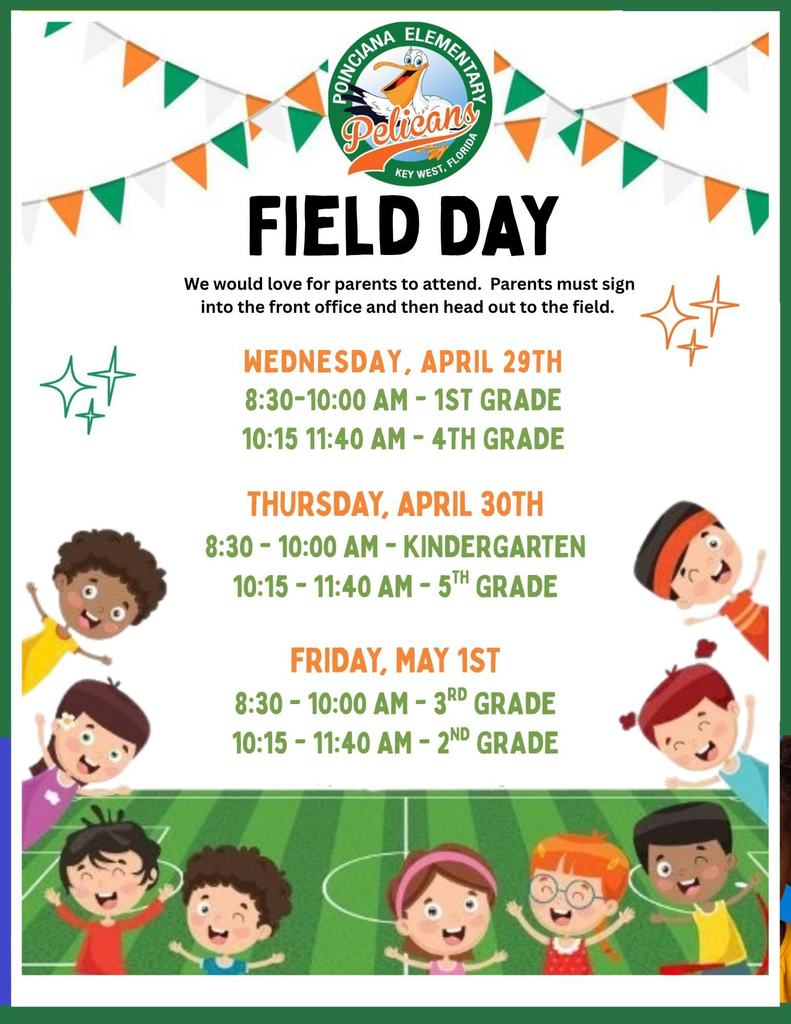 Field Day dates