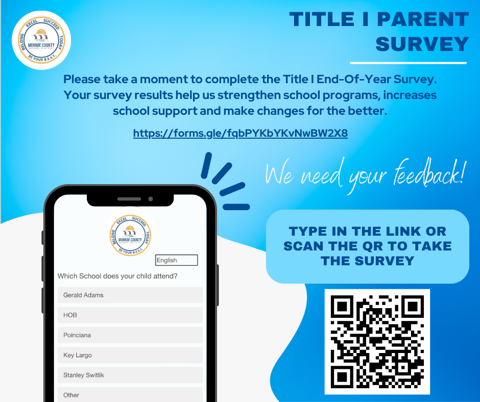 End of Year Title I Parent Survey