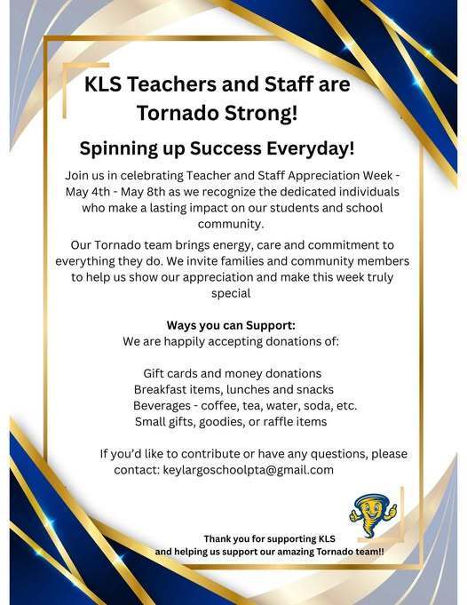 Teacher Appreciation/staff