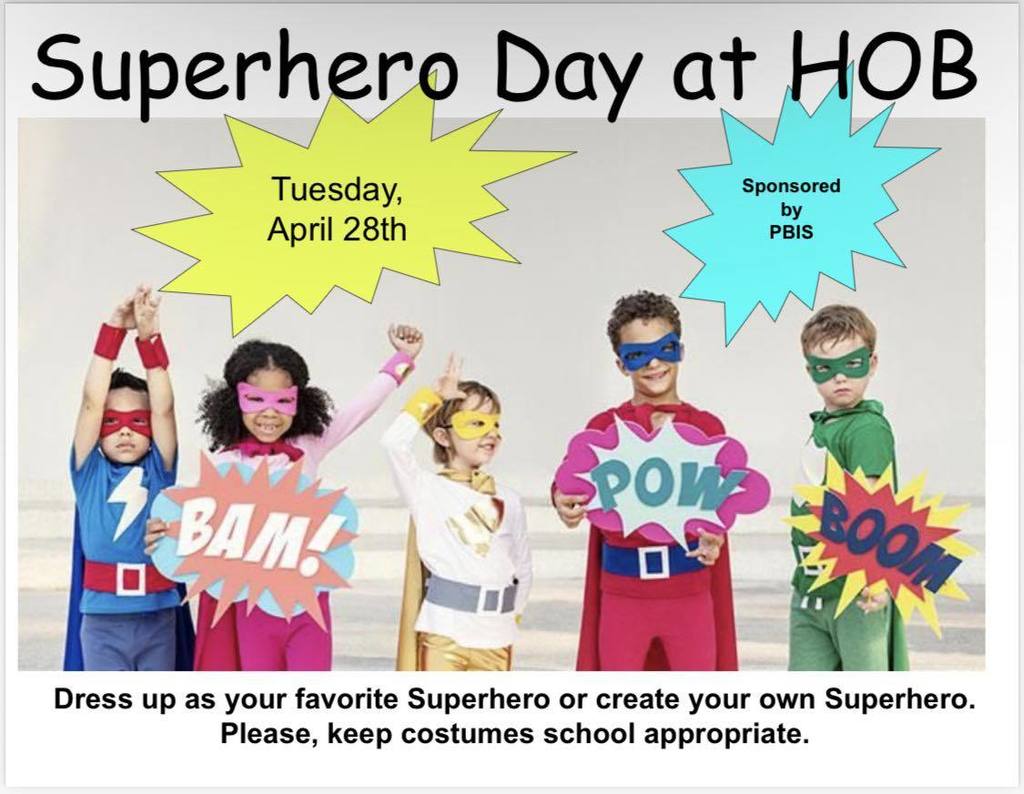 April 28th is super hero day